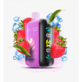 Одноразка Elf Bar Strawberry Ice 25000 затяжек (полуниця лед)