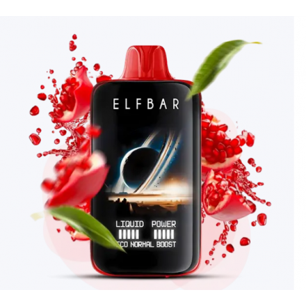 Одноразка Elf Bar Pomegranate Brust 33000 затяжек (гранат)