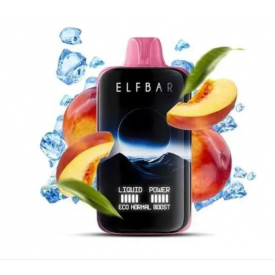 Одноразка Elf Bar Peach Ice 40000 затяжек (персик лід)