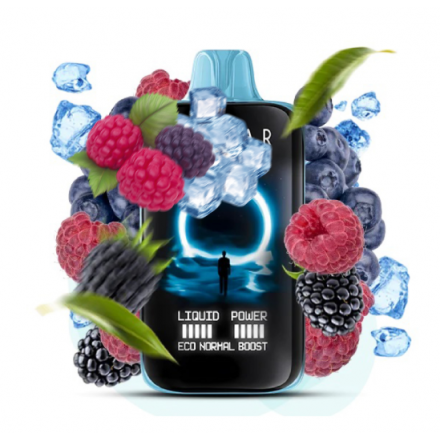 Одноразка Elf Bar Blue Razz Ice 40000 затяжек синя малина лід