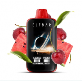 Одноразка Elf Bar Watermelon Cherry 40000 затяжек (кавун вишня)