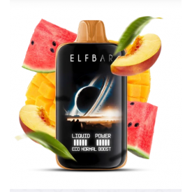Одноразка Elf Bar Mango Peach Watermelon 40000 затяжек (манго персик кавун)
