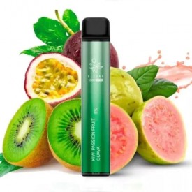 Одноразка Elf Bar Kiwi Passion Fruit Guava 1500 Ultra затяжек (киви маракуйя гуавa)