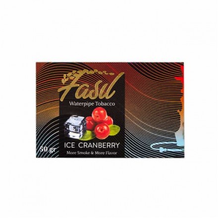 Тютюн Fasil Ice Cranberry 50 грам (крижана журавлина)