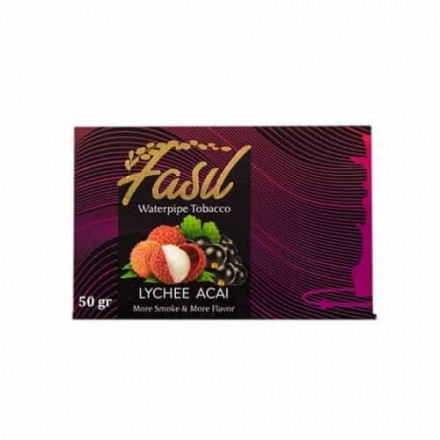 Тютюн Fasil Lychee Acai 50 грам (личі з асаї)