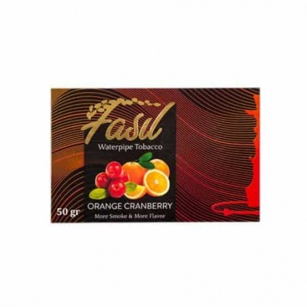Тютюн Fasil Orange Cranberry 50 грам (апельсин з журавлиною)
