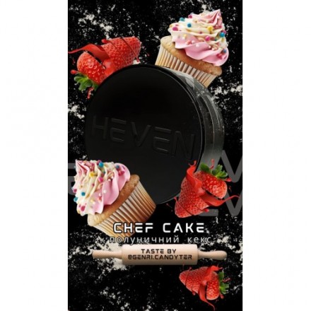 Табак Heven Heavy Chef Cake 100 грам (полуничний кекс)