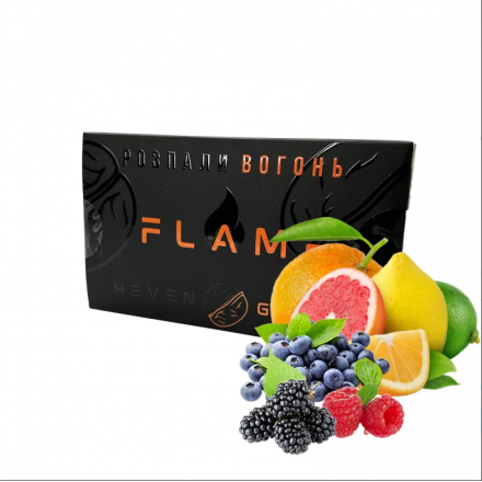 Табак Heven Heavy Flame 100 грам (цитрус ягоди)