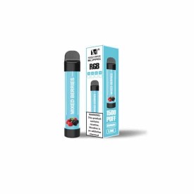 Одноразка Hugo RGB LED DISPOSABLE 1500 затяжек (ягодний микс)