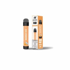 Одноразка Hugo RGB LED DISPOSABLE 1500 затяжек (айс манго)
