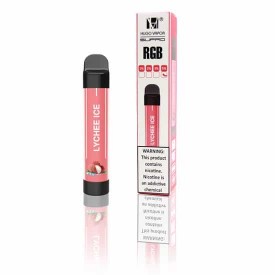 Одноразка Hugo RGB LED DISPOSABLE 1500 затяжек (айс личи)