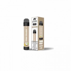 Одноразка Hugo RGB LED DISPOSABLE 1500 затяжек (пина колада)
