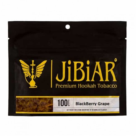 Тютюн Jibiar BlackBerry Grape 100 грам (ожина виноград)