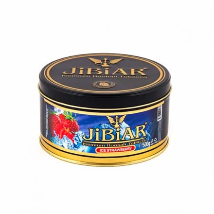 Тютюн Jibiar Ice Strawberry 250 грам (полуниця лід)