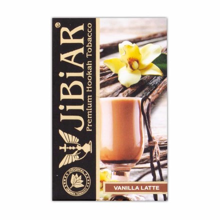 Тютюн Jibiar Vanilla Latte 50 грам (ванільне латте)