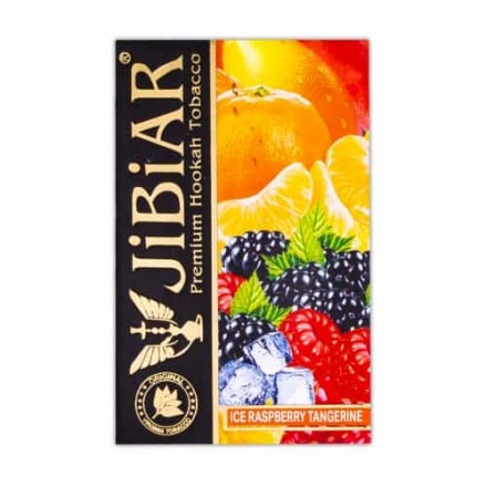 Тютюн Jibiar Ice Raspberry Tangerine 50 грам (малина мандарин лід)