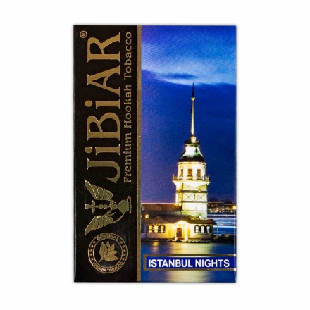 Табак Jibiar Istanbul Nights 50 грамм (красные ягоды)