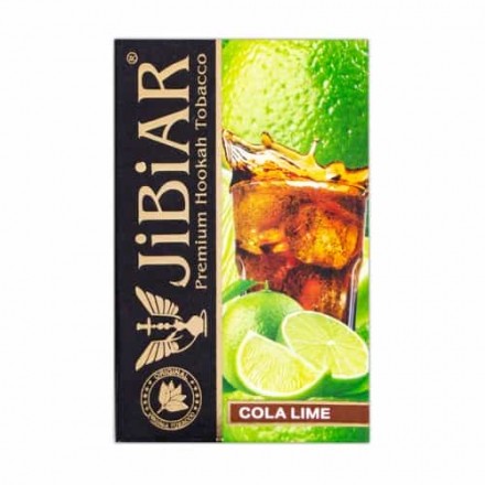 Табак Jibiar Cola Lime 50 грамм (кола лайм)