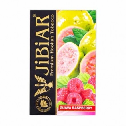 Тютюн Jibiar Guava Raspberry 50 грам (гуава малина)