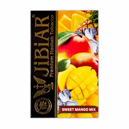 Табак Jibiar Sweet Mango Mix 50 грамм (лёд манго ананас)