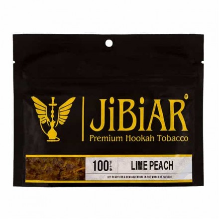 Табак Jibiar Lime Peach 100 грамм (лайм персик)