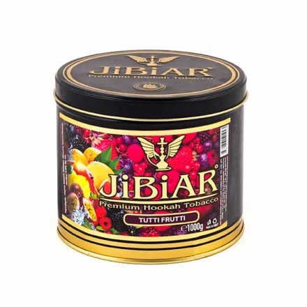 Тютюн Jibiar Tutti Frutti 1 кілограм (фруктова жуйка)