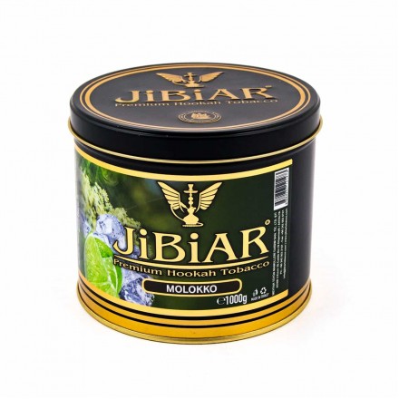 Тютюн Jibiar Molokko 1 кілограм (лайм ментол бузина лід)