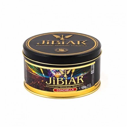 Тютюн Jibiar Coachella 500 грам (чорниця малина пітахайя)