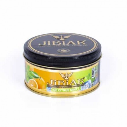 Тютюн Jibiar Ice Citrus Mint 250 грам (лід цитрус м'ята)