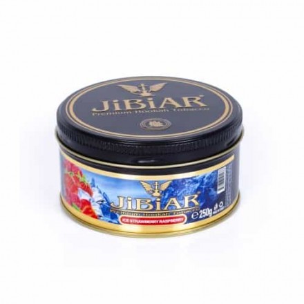 Тютюн Jibiar Ice Strawberry Raspberry 250 грам (полуниця малина лід)