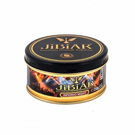 Табак Jibiar Inferno Night 250 грамм (черный виноград черника)