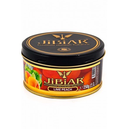 Табак Jibiar Lime Peach 250 грамм (лайм персик)