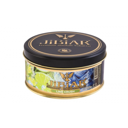 Табак Jibiar Lime Crush 250 грамм (лайм лимон лёд)