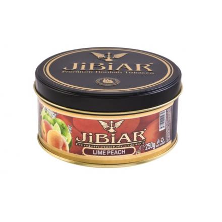 Табак Jibiar Lime Peach 500 грамм (лайм персик)