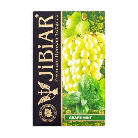 Тютюн Jibiar Grape Mint 50 грам (виноград м'ята)