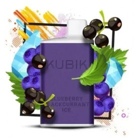 Одноразка Kubik Max Blueberry Blackcurrant 6000затяжек (черника ежевика)	