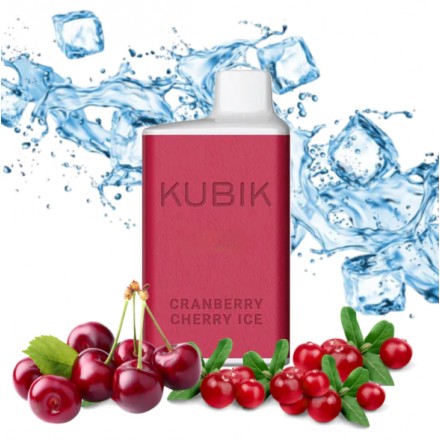 Одноразка Kubik Max Cranberry Grape Ice 6000 затяжек (клюква виноград лёд)