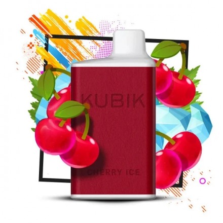 Одноразка Kubik Max Cherry Ice 6000 затяжок (вишня лід)