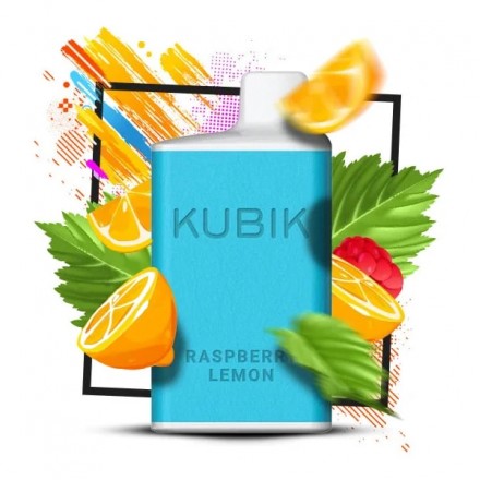 Одноразка Kubik Max Raspberry Lemon 6000 затяжек (малина лимон)