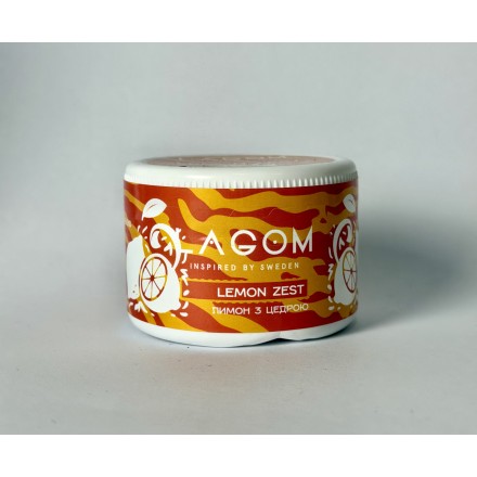 Тютюн Lagom Main Lemon Zest 40 грам