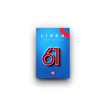 Табак Lirra 61 50 грам (ананас зелене яблуко лід лимон м`ята полуниця)