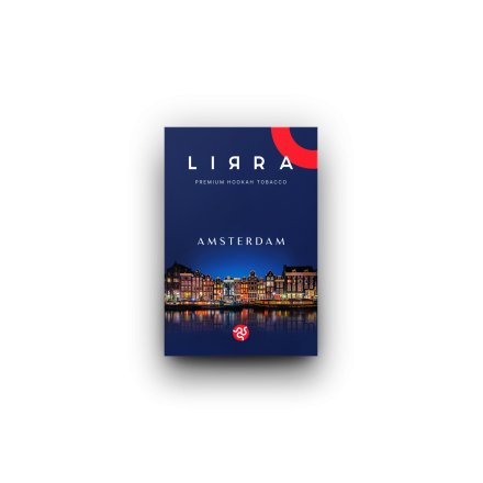 Табак Lirra Amsterdam 50 грам (ананас кокос диня персик)