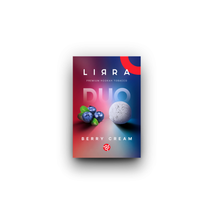 Табак Lirra Berry Cream 50 (чорниця морозиво)