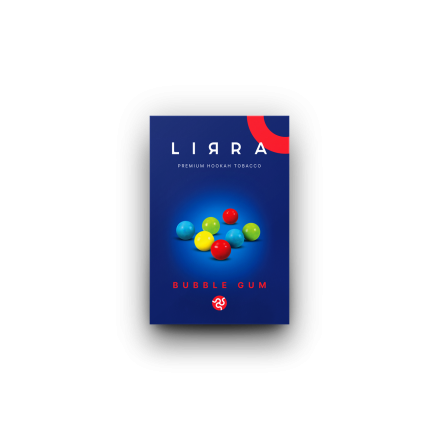 Тютюн Lirra Bubble Gum 50 грам (жуйка)