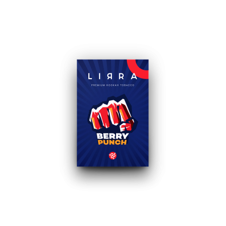 Табак Lirra Berry Punch 50 грам (ожина малина шовковиця полуниця)