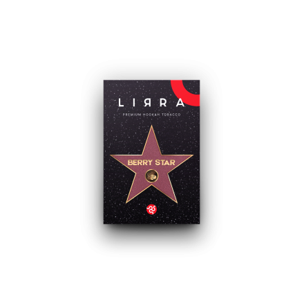 Табак Lirra Berry Star 50 грам (ягоди)