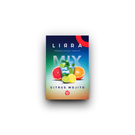 Тютюн Lirra Citrus Mojito 50 г (цитрусовий мохіто)