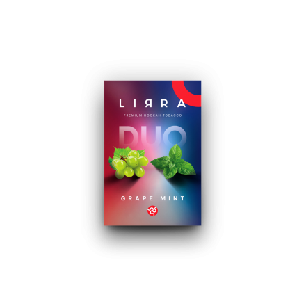 Табак Lirra Grape Mint 50 грам (виноград м`ята)