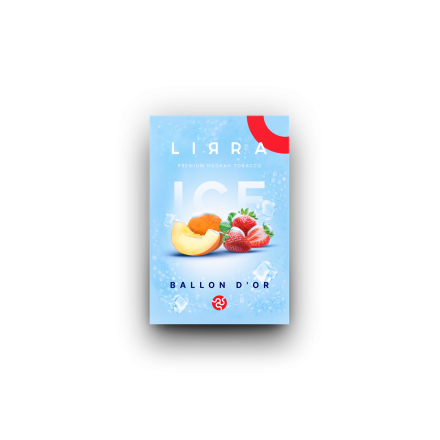 Табак Lirra Ice Ballon D`or 50 грам (полуниця диня лiд)
