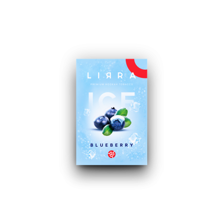 Табак Lirra Ice Blueberry 50 грам (лохина лід)